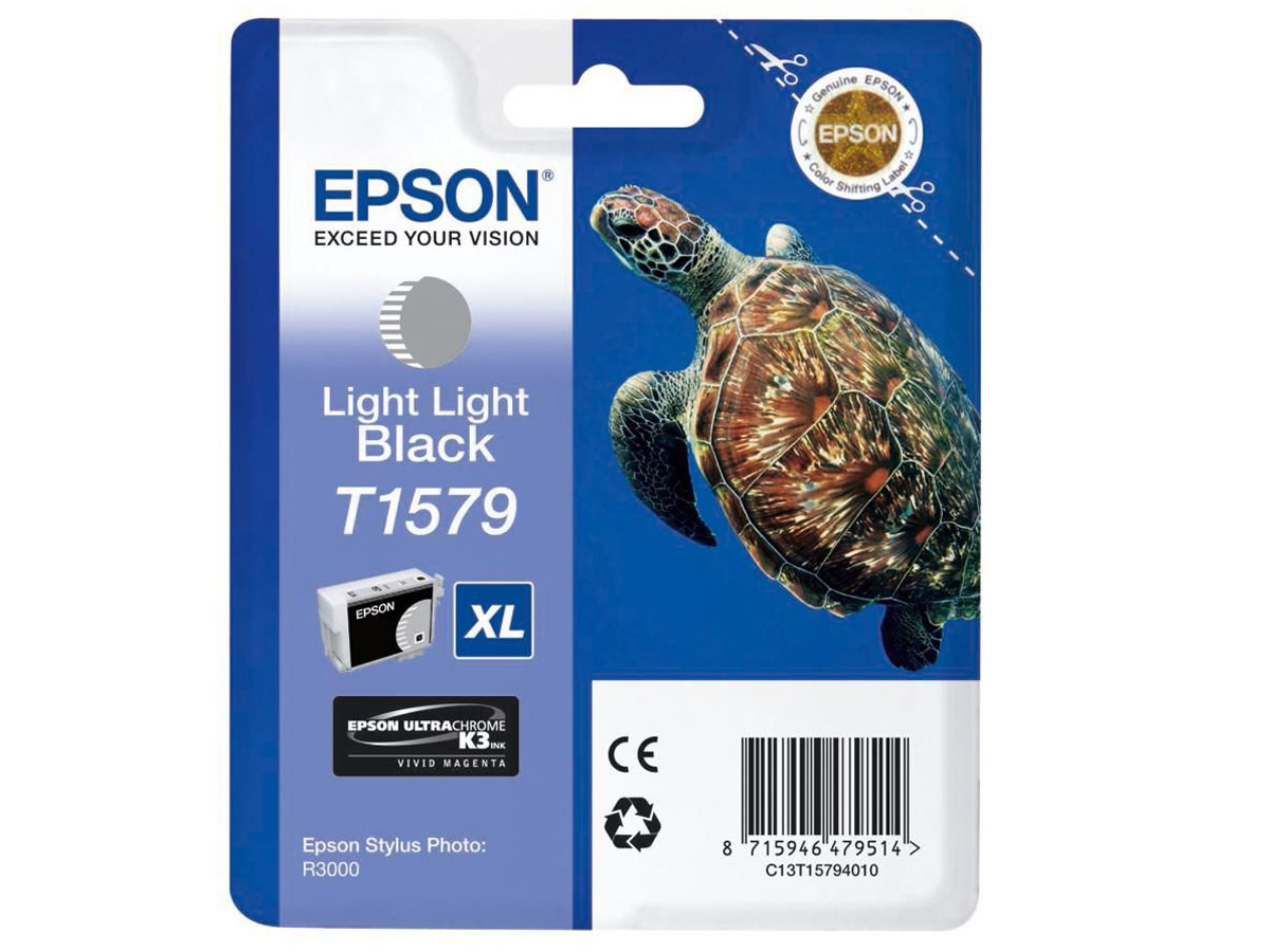 Epson T1579 Light Light Black (R3000) – värikasetti