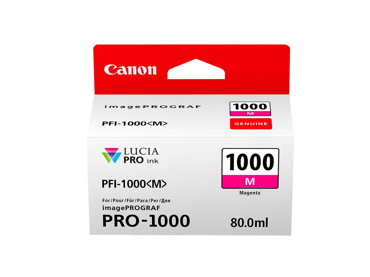 Canon PFI-1000M Magenta – värikasetti