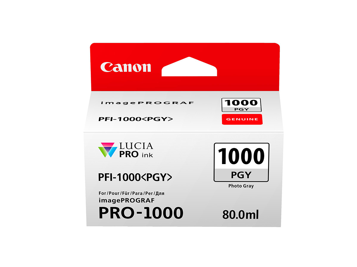 Canon PFI-1000PGY Photo Grey – värikasetti