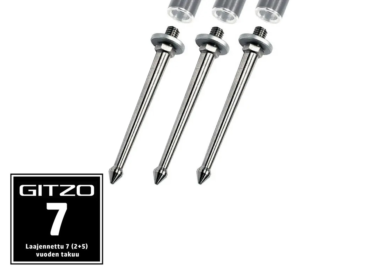 Gitzo G1220.129LB3 Tripod Spike Set (3kpl) – jääpiikkit