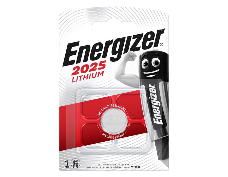 Energizer CR2025 3v litiumparisto