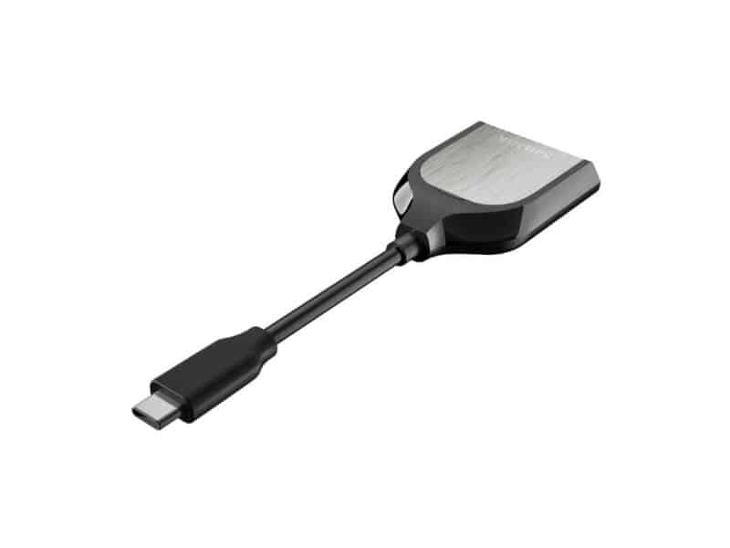 Sandisk extreme pro SD UHS II USB C lukija 01