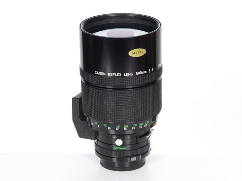 Canon FD 500mm Reflex F8 -Käytetty-