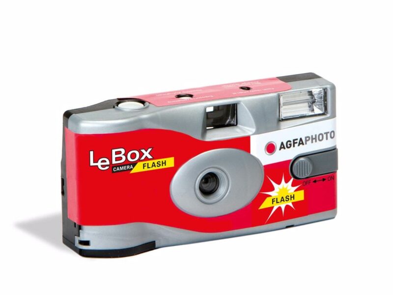 Agfaphoto LeBox 400 kertakäyttökamera salamalla