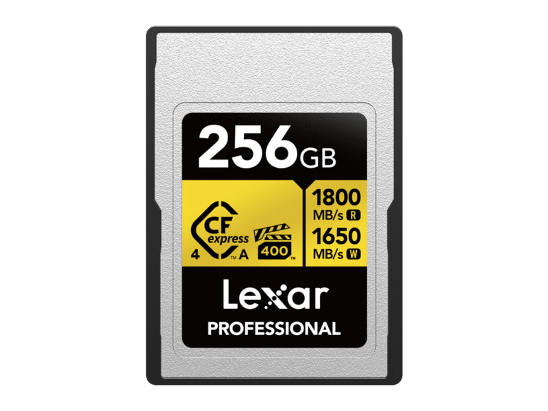 Lexar CFexpress 256GB 4.0 Pro Gold (Type A)